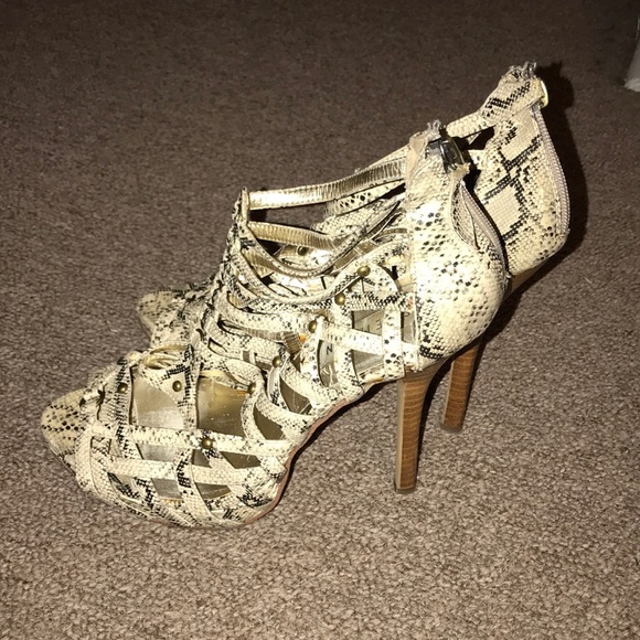 Snakeskin Sandals - Picture 2 of 2